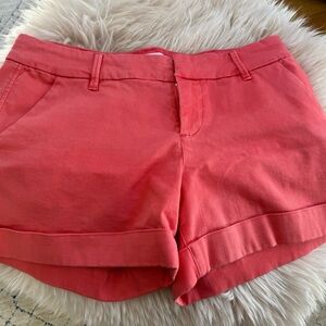 Dear John cuffed shorts size 31 (Coral color)
